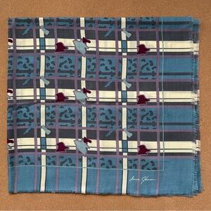 Ginnie Johansen plaid scarf